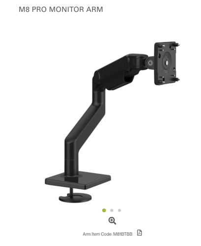 Humanscale pro monitor arm - monitor,
