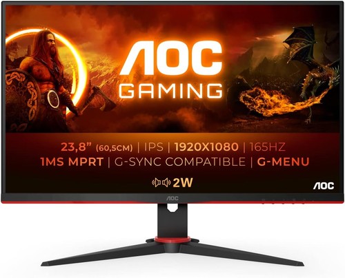 Aoc 24g2spae monitor - 24g2spae/bk, 23.8"