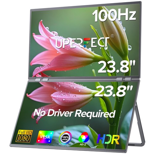 100hz dual monitor - 23,8",